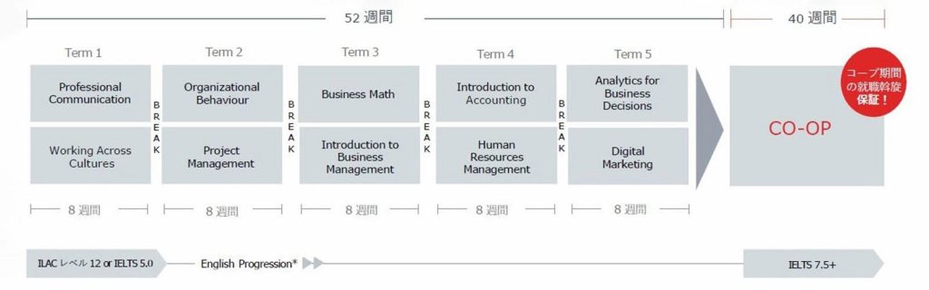 長期のCo-opで実践力