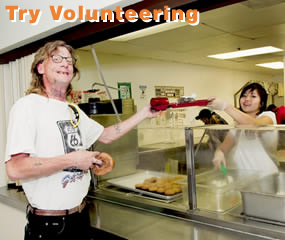 Try Volunteering