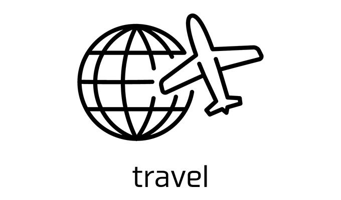 POINT3.もしものときに安心。海外旅行傷害保険が自動付帯