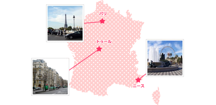 フランス地図
