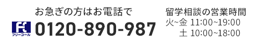 お急ぎの方はお電話で