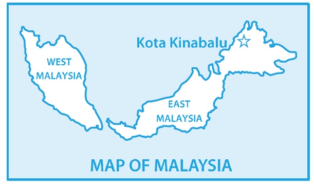 マレーシアマップ