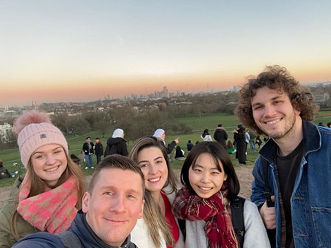 イギリス・ロンドンの留学の様子
