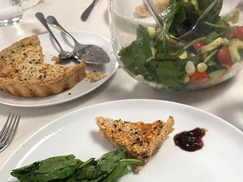 イギリス・ウィンブルドンの食事