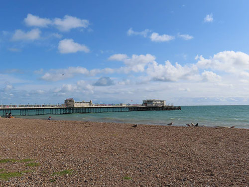 イギリス・ワーズィングの風景