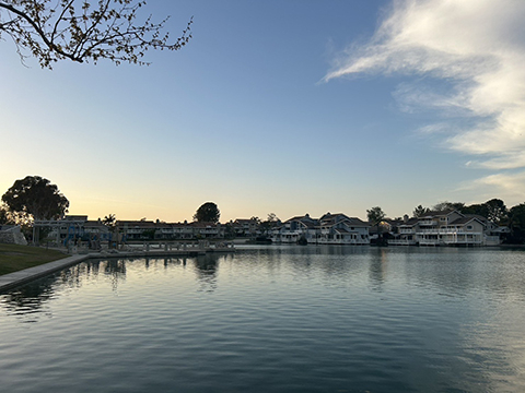 アメリカ・アーバインの風景