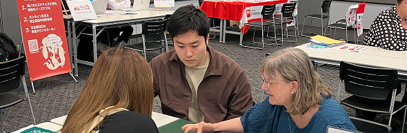 12ヵ国54校の学校スタッフと直接話せる！