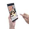 スマホ操作イメージ